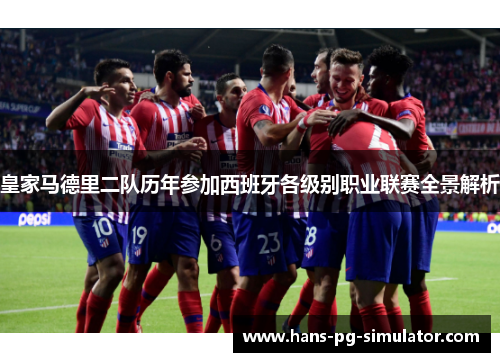 皇家马德里二队历年参加西班牙各级别职业联赛全景解析